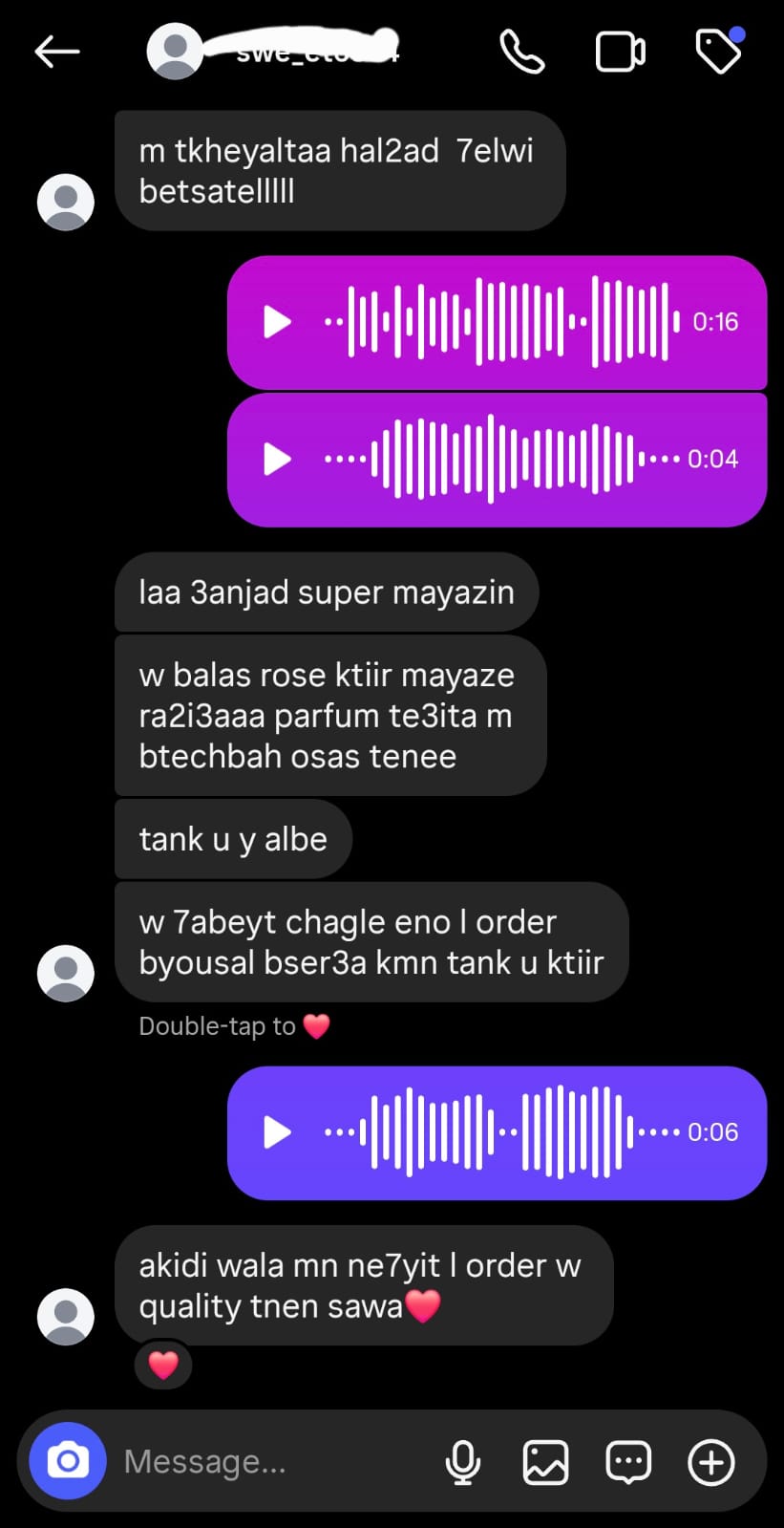 Customer review